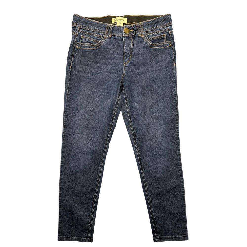 Democracy Ab technology Skinny Jeans Women 10 Dark Wash Indigo Stretch Denim